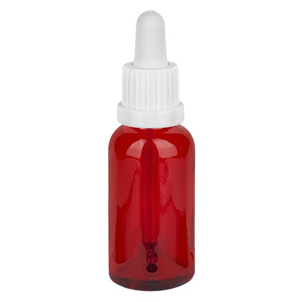 30 ml pipetteflaske hvid OV RedLine UT18/30