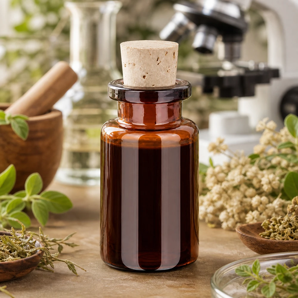 Flaske ravfarvet glas 10ml med kork 11/14mm Kompakte Braunglasflasche 10ml bernsteinfarbig mit Naturkorken für homöopathische Zubereitungen