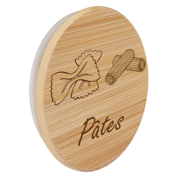 Kappe i træ "Pâtes" til WECK RR100 Kappe i træ "Pâtes" til WECK RR100