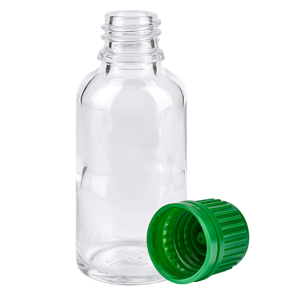 30 ml flaske 11 mm SV grøn OV ClearLine UT18/30 30 ml flaske 11 mm SV grøn OV ClearLine UT18/30