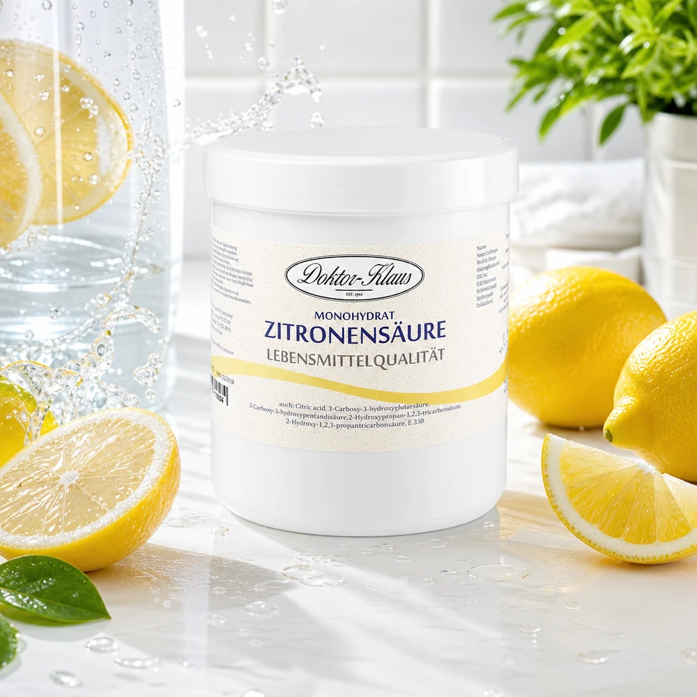 500 g citronsyre Doktor-Klaus Citronsyre Doktor-Klaus 500g miljøvenligt rengøringsalternativ med friske citrusfrugter