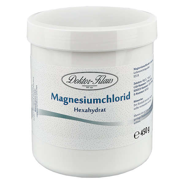 450 g Doktor-Klaus magnesiumklorid-6-hydrat E511 450 g Doktor-Klaus magnesiumklorid-6-hydrat E511