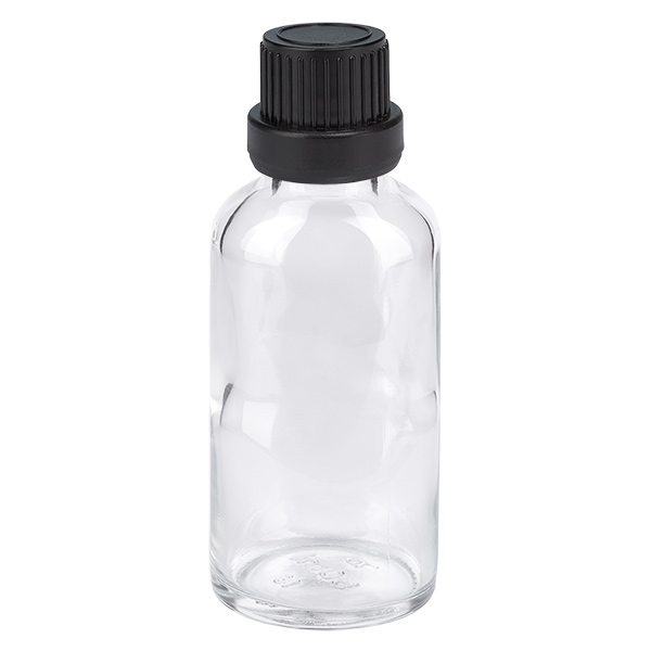 30 ml flaske 11 mm SV sort OV ClearLine UT18/30