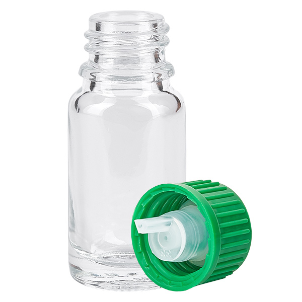 10 ml Dropperflaske 0,8 mm grøn STD ClearLine UT18/10 10 ml Dropperflaske 0,8 mm grøn STD ClearLine UT18/10