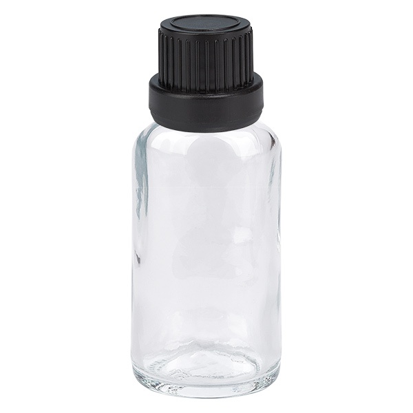 20 ml flaske 11 mm SV sort OV ClearLine UT18/20