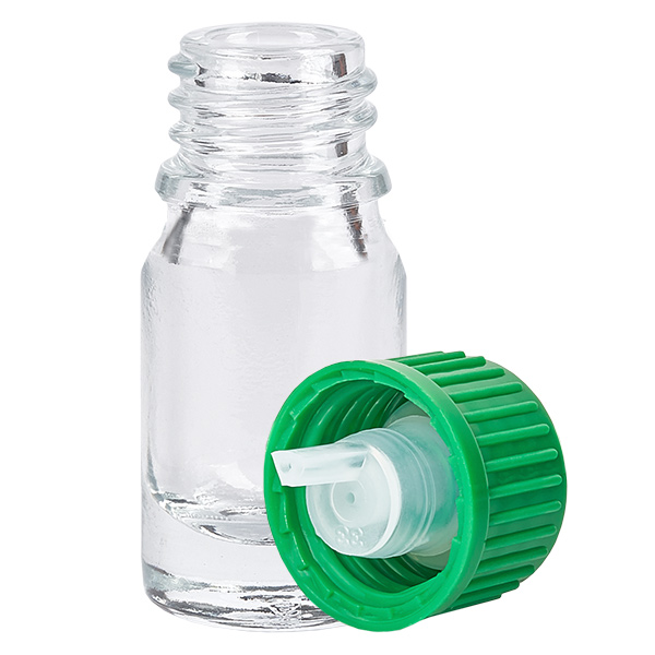 5 ml Dropperflaske 0,8 mm grøn STD ClearLine UT18/5 5 ml Dropperflaske 0,8 mm grøn STD ClearLine UT18/5