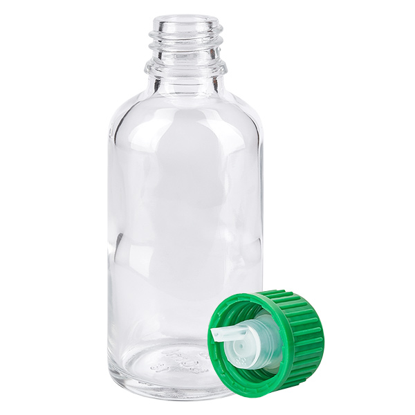 50 ml Dropperflaske 0,8 mm grøn STD ClearLine UT18/50 50 ml Dropperflaske 0,8 mm grøn STD ClearLine UT18/50