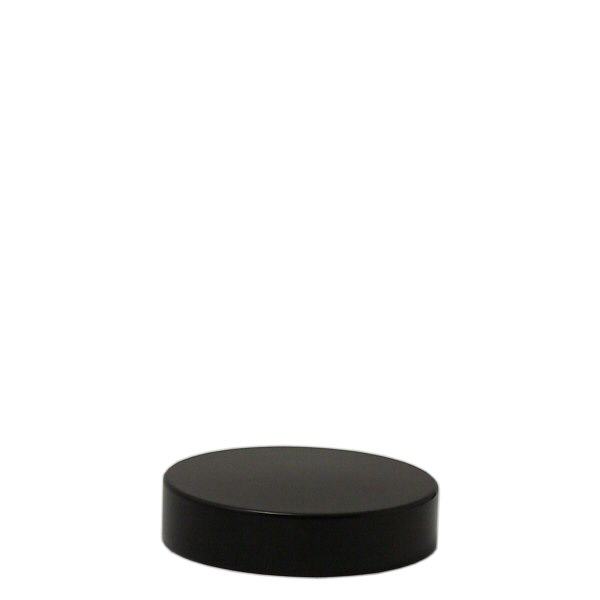 Bakelit skruelåg sort, gevind 51mm/R3 ApoGlas. Farmaceutisk kvalitet fra EU-produktion. Til f.eks. 60 ml glaskrukker (art. 103274, 103282).