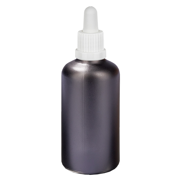 100 ml pipetteflaske hvid OV BlackLine UT18/100 100 ml pipetteflaske hvid OV BlackLine UT18/100