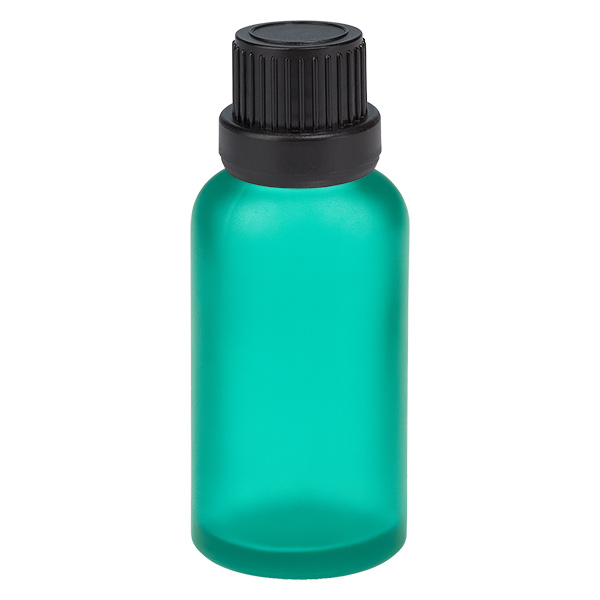 30 ml Dropperflaske 2 mm sort OV GreenL. UT18/30