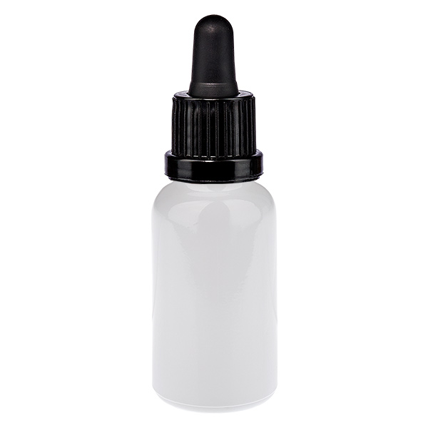20 ml pipetteflaske sort originalitetslukning WhiteLine UT18/20 20 ml pipetteflaske sort originalitetslukning WhiteLine UT18/20