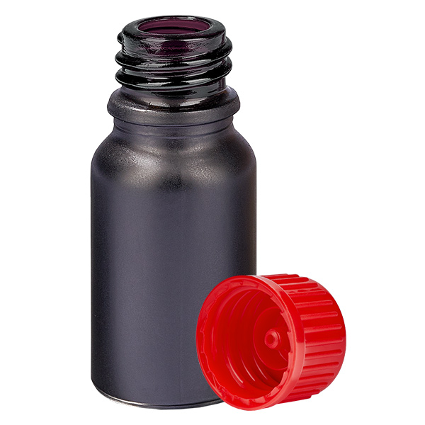 10 ml flaske 11 mm SV rød STD BlackLine UT18/10 10 ml flaske 11 mm SV rød STD BlackLine UT18/10
