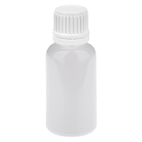20 ml flaske 11 mm skruelåg hvid originalitetslås WhiteLine UT18/20 20 ml flaske 11 mm skruelåg hvid originalitetslås WhiteLine UT18/20