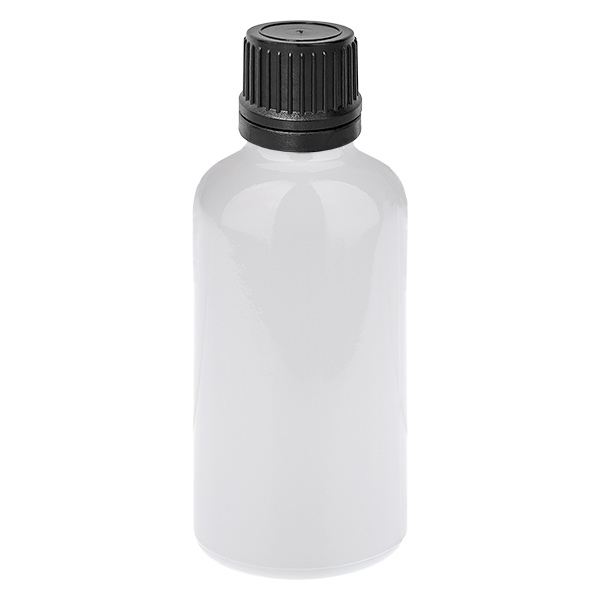 50 ml dråbeflaske 1 mm sort originalitetslukning WhiteLine UT18/50