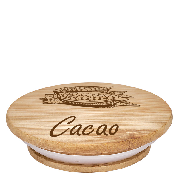 Kappe i træ "cacao" til WECK RR100 Kappe i træ "cacao" til WECK RR100