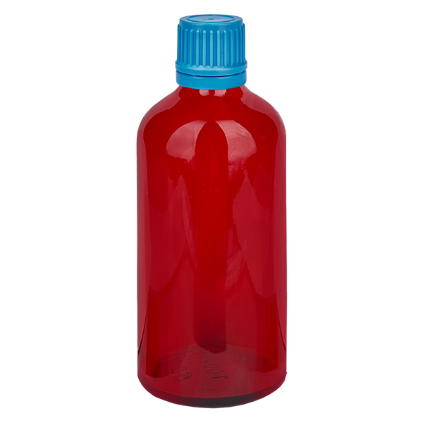 100 ml flaske 11 mm SV blå OV RedLine UT18/100
