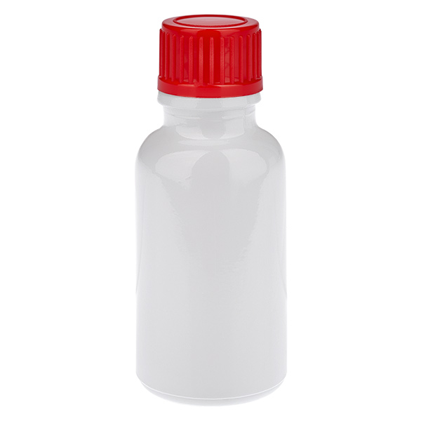 20 ml flaske 11 mm skruelåg rød standard WhiteLine UT18/20 20 ml flaske 11 mm skruelåg rød standard WhiteLine UT18/20
