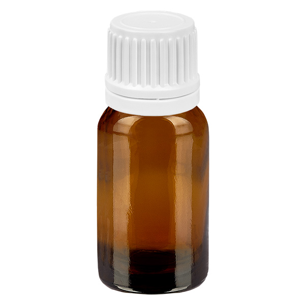 10 ml flaske 11 mm SV hvid OV BrownLine UT18/10