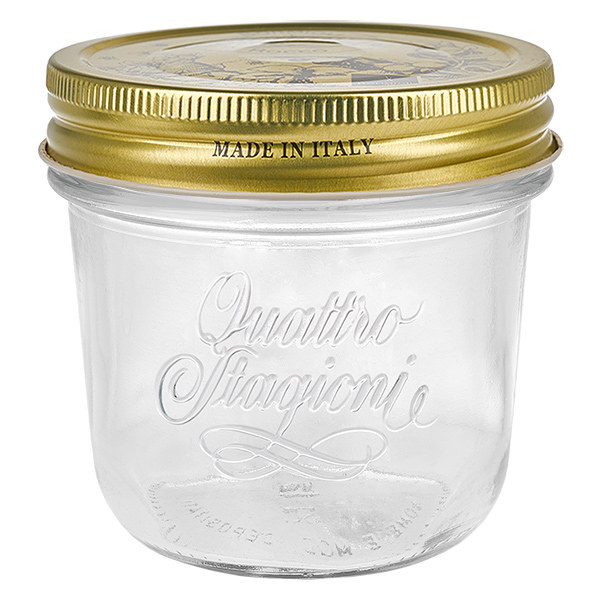 200 ml "Quattro Stagioni"-brillerne med låg