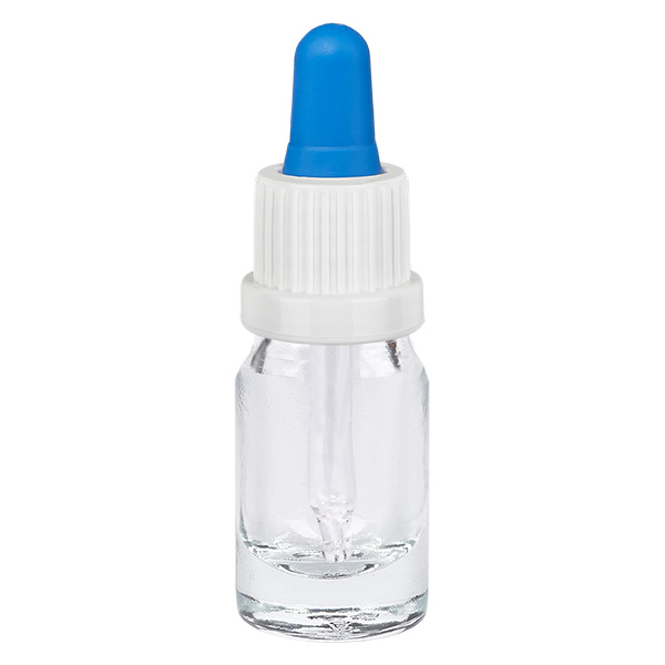 5 ml pipetteflaske hvid/blå OV ClearLine UT18/5 5 ml pipetteflaske hvid/blå OV ClearLine UT18/5