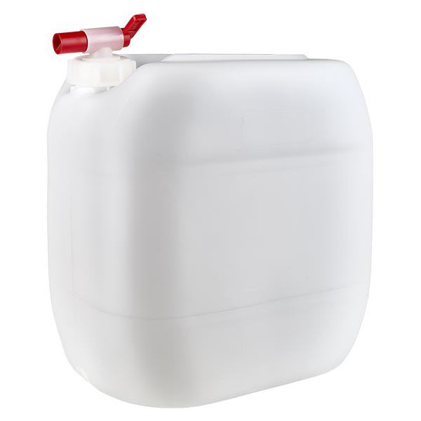Beholder 30 liter med aftapningshane Beholder 30 liter med aftapningshane