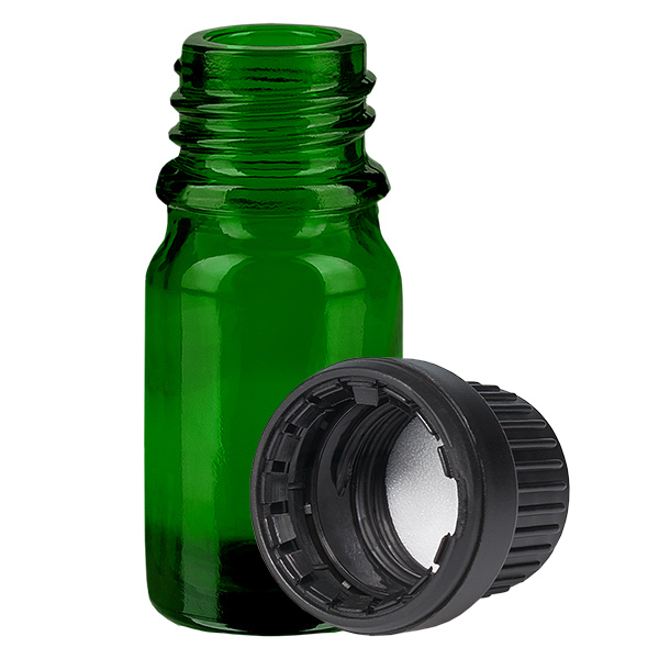 5 ml flaske 11 mm SV sort OV GreenLine UT18/5 5 ml flaske 11 mm SV sort OV GreenLine UT18/5