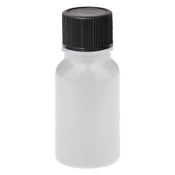 10 ml dråbeflaske 1 mm sort standardlukning WhiteLine UT18/10 10 ml dråbeflaske 1 mm sort standardlukning WhiteLine UT18/10
