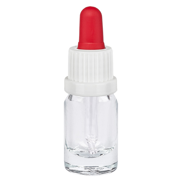 5 ml pipetteflaske hvid/rød OV ClearLine UT18/5 5 ml pipetteflaske hvid/rød OV ClearLine UT18/5