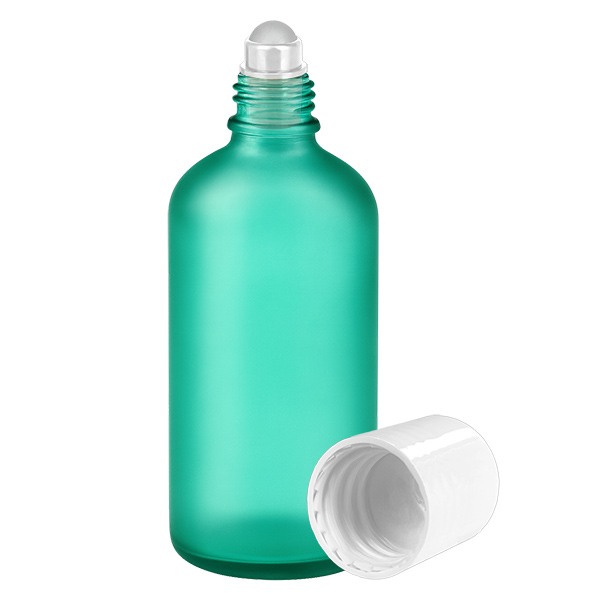 100 ml roll-on flaske hvid STD GreenLine UT18/100 100 ml roll-on flaske hvid STD GreenLine UT18/100