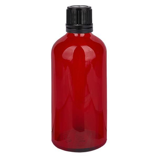 100ml (globule) flaske 8mm GR s. OV RedL. UT18/100 100ml (globule) flaske 8mm GR s. OV RedL. UT18/100