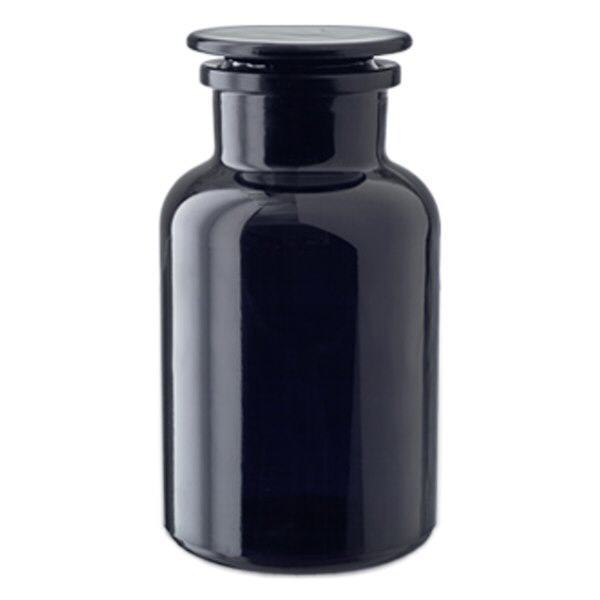 Apotekerflaske i violet glas 1000 ml Apotekerflaske i violet glas 1000 ml
