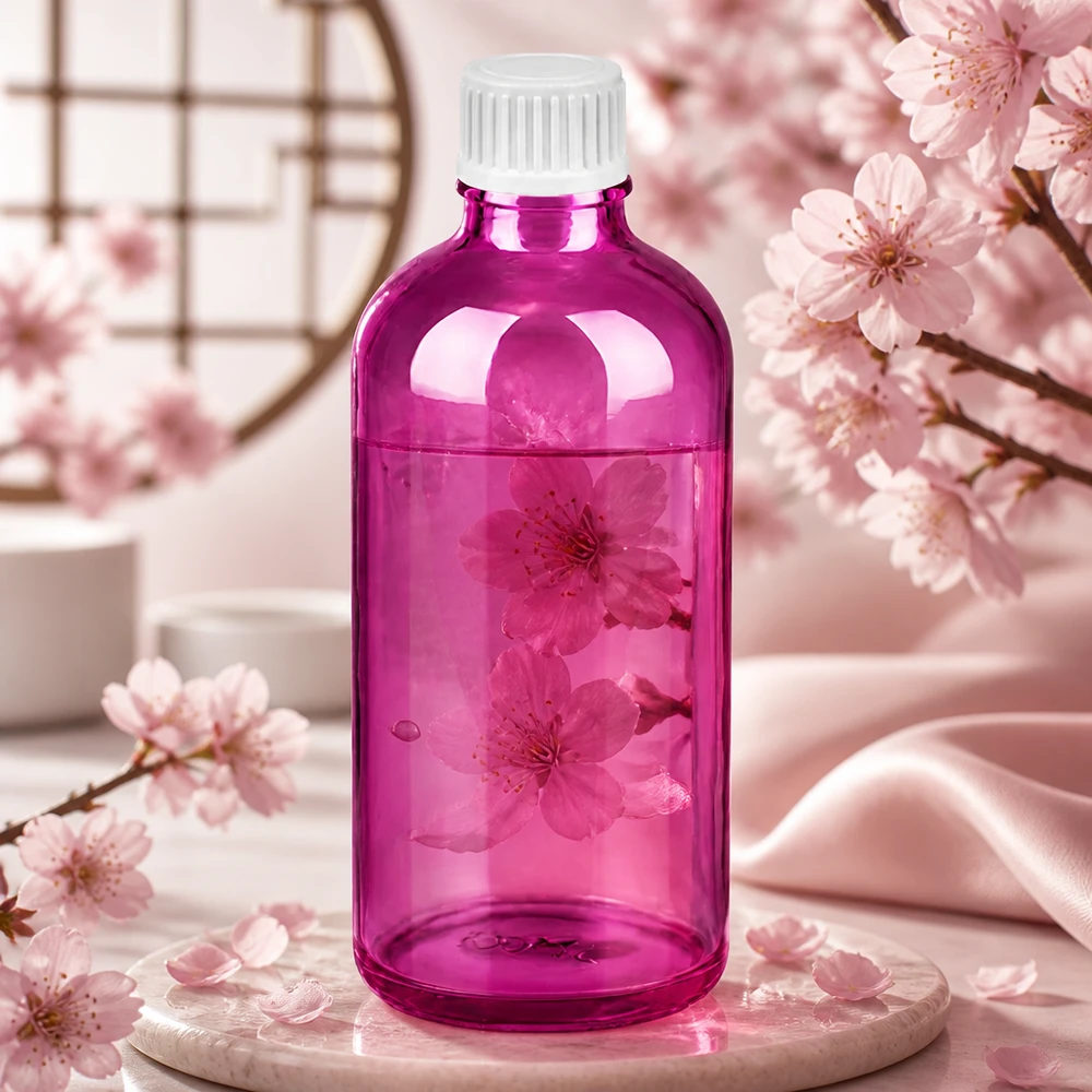 100 ml dråbeflaske 0,9 mm hvid standard PurpleLine UT18/100 PurpleLine dråbeflaske 100 ml med 0,9 mm præcisionsdråbe til aromaterapeutiske olier og essenser