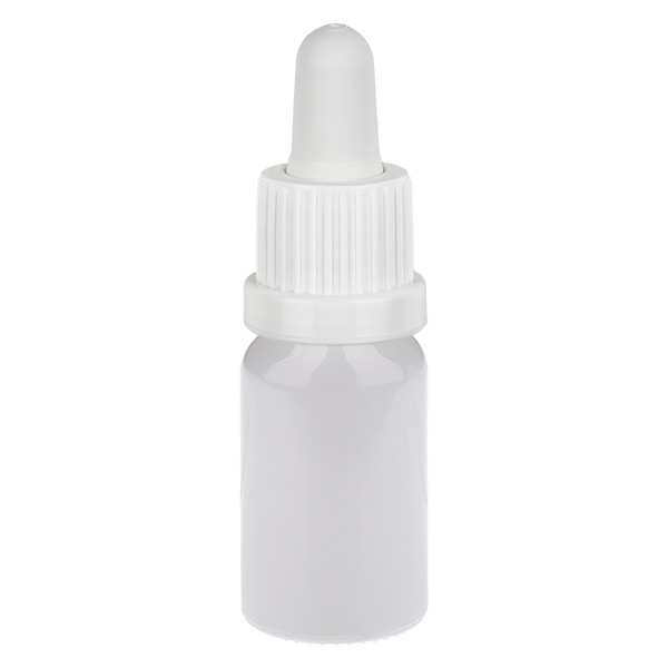 10 ml pipetteflaske hvid originalitetslukning WhiteLine UT18/10 10 ml pipetteflaske hvid originalitetslukning WhiteLine UT18/10