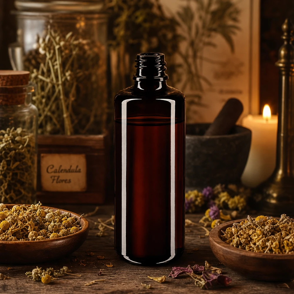 Flaske i violet glas 100 ml DIN 18 (Mironglas) 100 ml Orion-dråbeflaske af høj kvalitet lavet af violet Miron-glas til professionel aromaterapi og naturopati