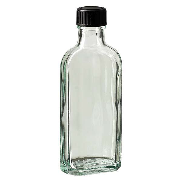 100 ml Meplat klar skruelåg med EPE-forseglingsskive 100 ml Meplat klar skruelåg med EPE-forseglingsskive