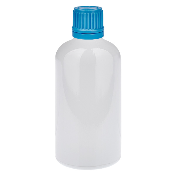 100 ml flaske 11 mm skruelåg blå originalitetslås WhiteLine UT18/100 100 ml flaske 11 mm skruelåg blå originalitetslås WhiteLine UT18/100