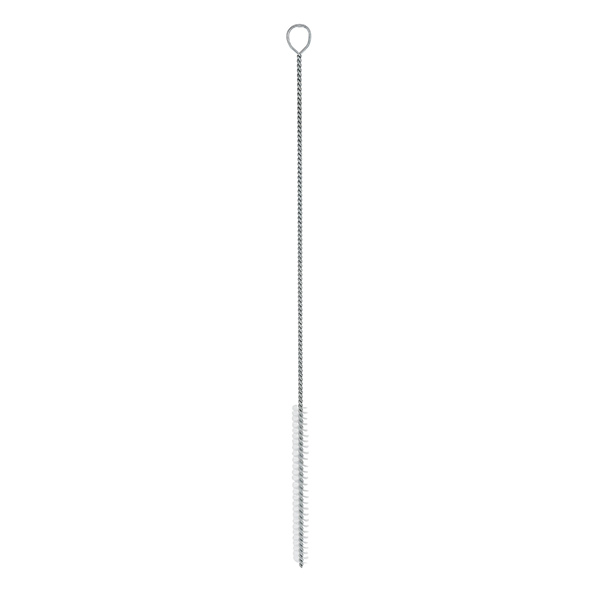 Rengøringsbørste rund størrelse L med øje ?8 mm. Ideel til rengøring af pipetter og tragte. Fremstillet af nylonbørster. 27 cm samlet længde. Rengøringsbørste rund størrelse L med øje ?8 mm. Ideel til rengøring af pipetter og tragte. Fremstillet af nylonbørster. 27 cm samlet længde.
