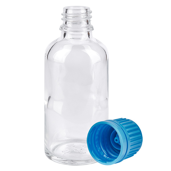 50 ml flaske 11 mm SV blå OV ClearLine UT18/50 50 ml flaske 11 mm SV blå OV ClearLine UT18/50