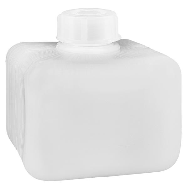 Kemikalieflaske 250 ml, smal hals fremstillet af PE-HD, naturfarvet Kemikalieflaske 250 ml, smal hals fremstillet af PE-HD, naturfarvet