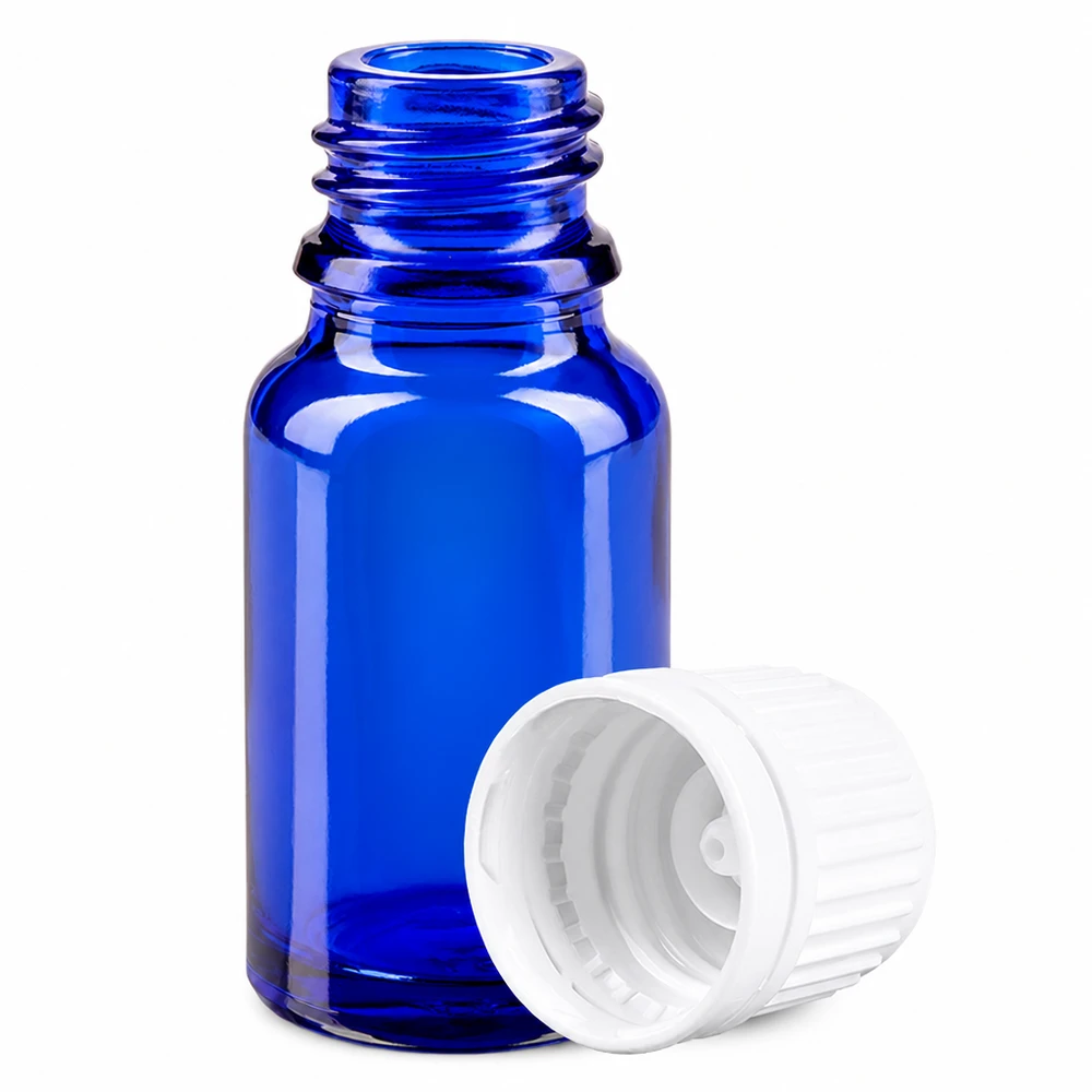 10 ml flaske 11 mm SV hvid OV BlueLine UT18/10