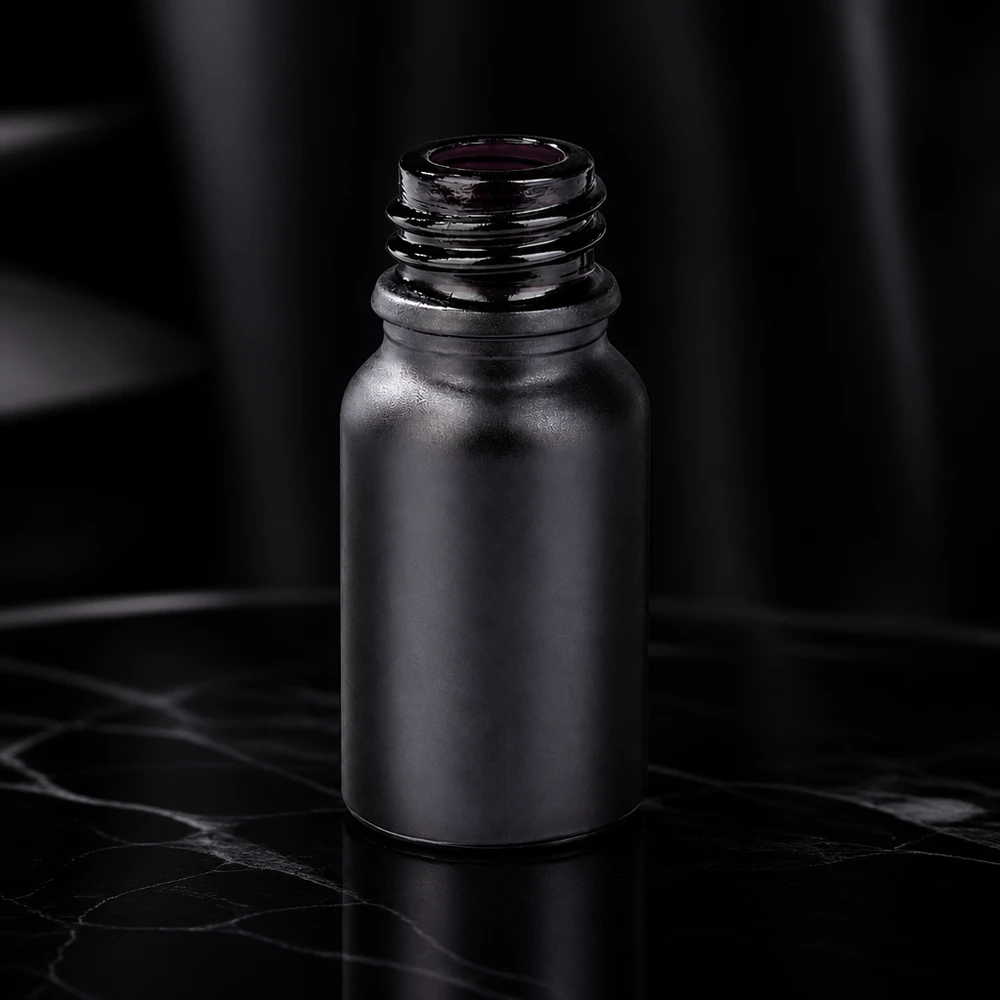 10 ml apoteksflaske BlackLine UT18/10 UNiTWIST Elegant 10 ml BlackLine UT18/10 UNiTWIST-apoteksflaske med slank silhuet til stilfuld præsentation