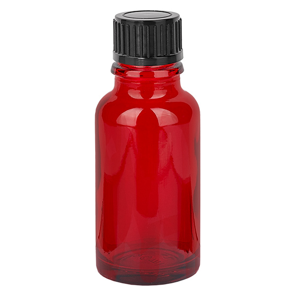 20 ml flaske 11 mm SV sort STD RedLine UT18/20 20 ml flaske 11 mm SV sort STD RedLine UT18/20