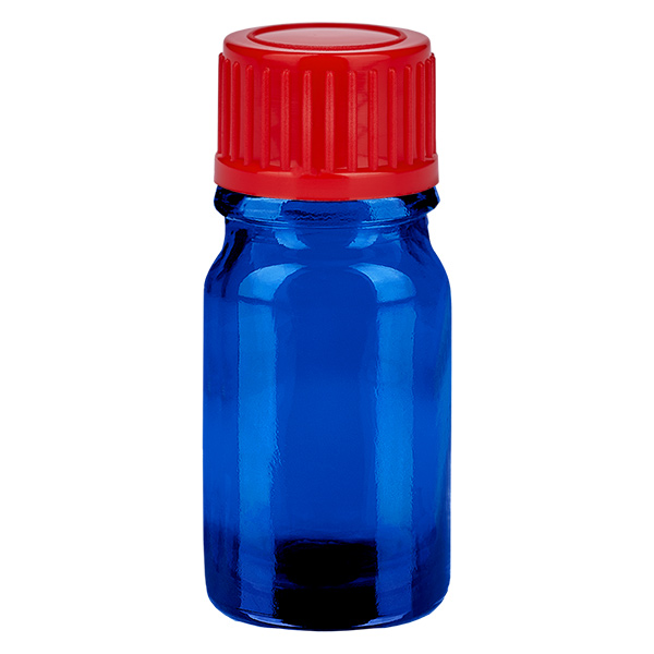 5ml flaske 11mm SV rød STD BlueLine UT18/5