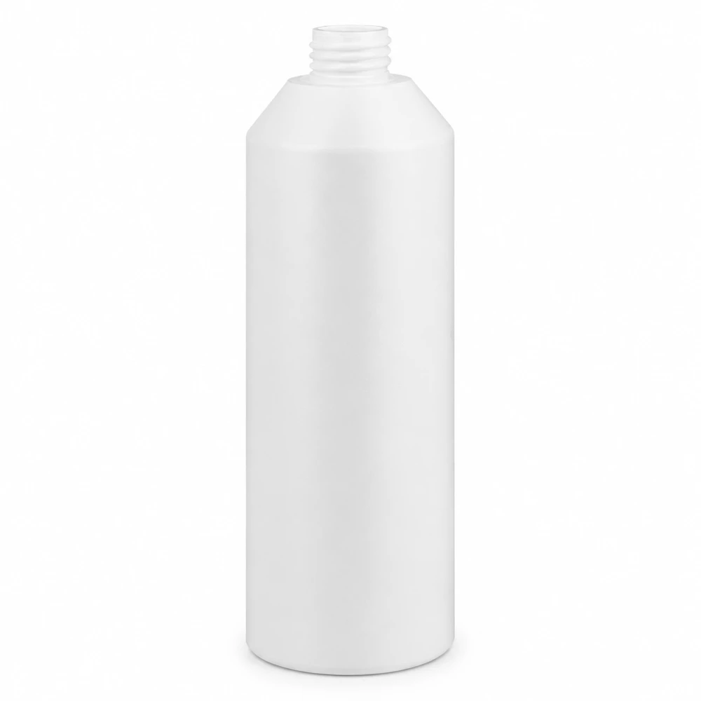 Apoteksflaske HDPE 250 ml hvid, uden låg Hvid HDPE-apotekflaske på 250 ml uden låg, fremstillet af plast af høj kvalitet