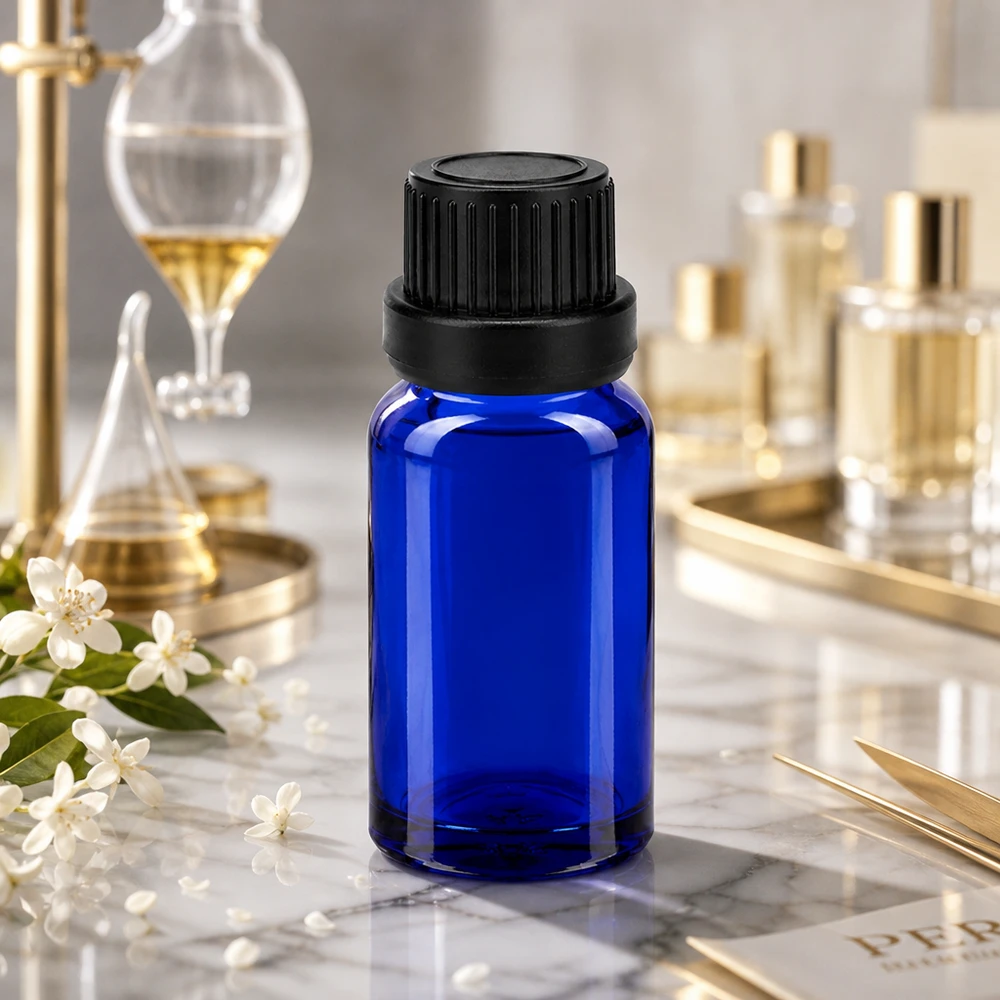 10 ml flaske 11 mm SV sort OV BlueLine UT18/10 10 ml flaske 11 mm SV sort OV BlueLine UT18/10