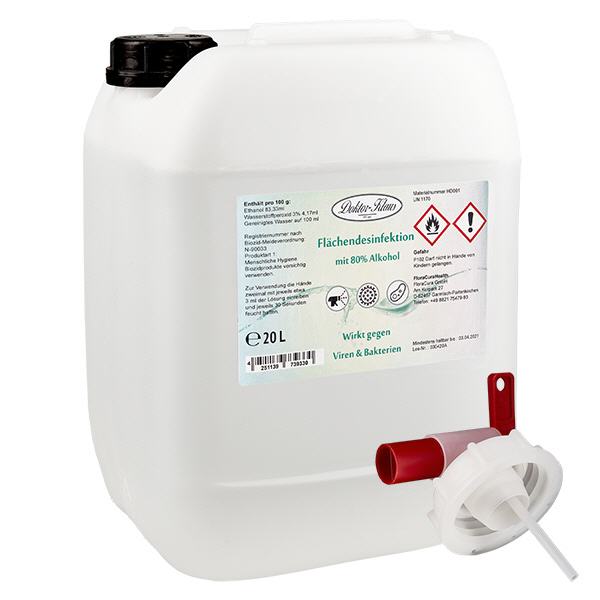 Overfladedesinfektion refill 20L Doktor-Klaus