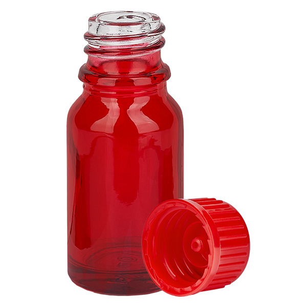 10 ml flaske 11 mm SV rød STD RedLine UT18/10 10 ml flaske 11 mm SV rød STD RedLine UT18/10