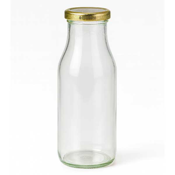 UNiTWIST Flaske263 med guld. Låg TO43 BioSeal