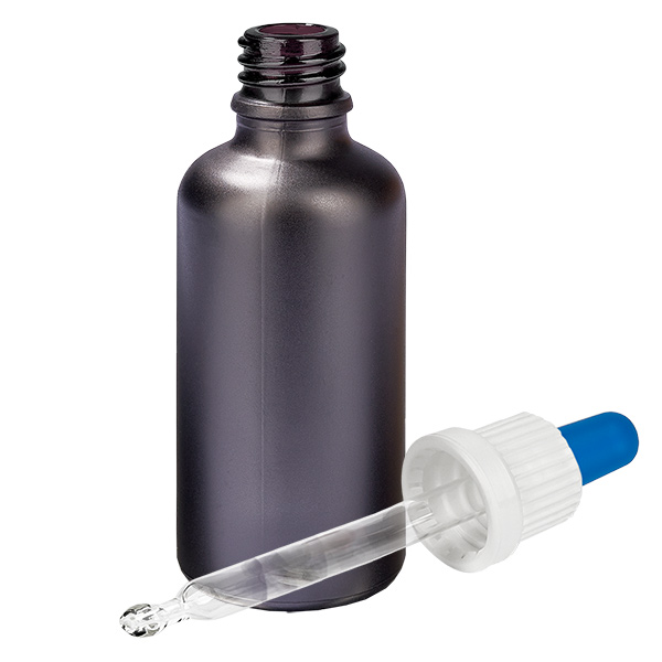 50 ml pipetteflaske hvid/blå OV BlackLine UT18/50 50 ml pipetteflaske hvid/blå OV BlackLine UT18/50