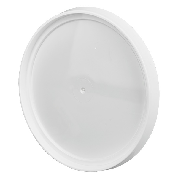 Hvidt låg, der passer til 2,5 liters spand Hvidt låg, der passer til 2,5 liters spand